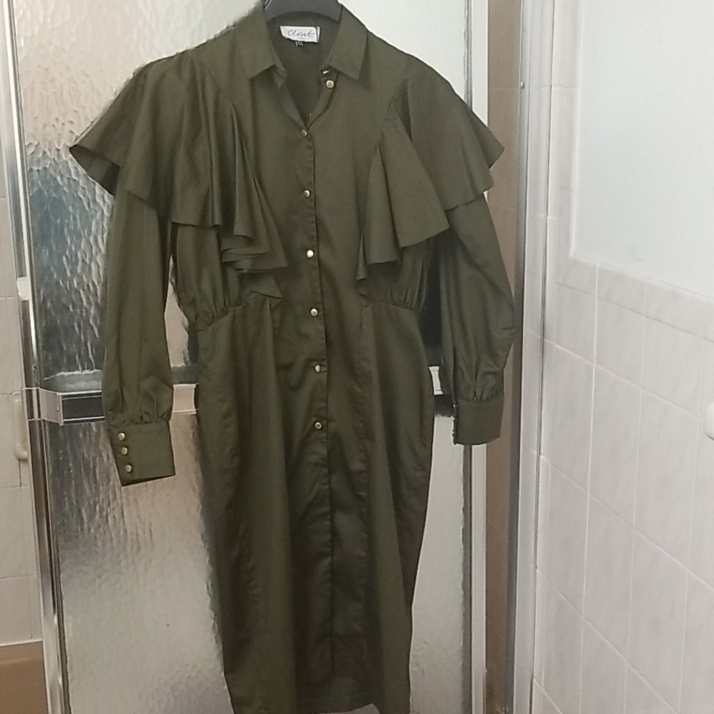 Closet London Green Dress